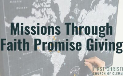 Missions Through Faith Promise Giving