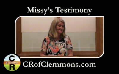 Missy’s Testimony